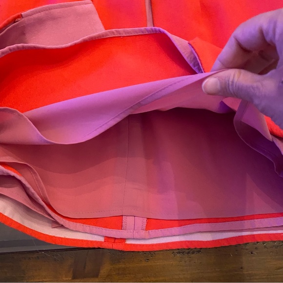 BCBGMaxAzria Cutout Bow Colorblock Dress - Picture 10 of 13